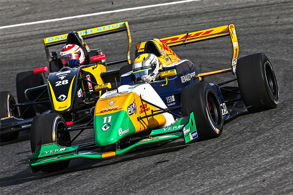 Lasse L. Sørensen gennemførte Formel Renault 2.0-testen i den forreste tredjedel
(Foto: Diederik van der Laan)